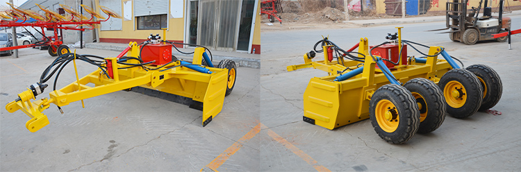 Flat Satellite Land Levellers